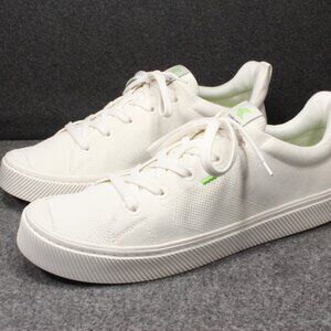 Cariuma IBI Off White Knit Sneakers Unisex Low Top Size Mens 12.5 Womens 14